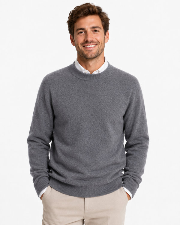 Brent | Cashmereblend Long Sleeve Sweatershirt