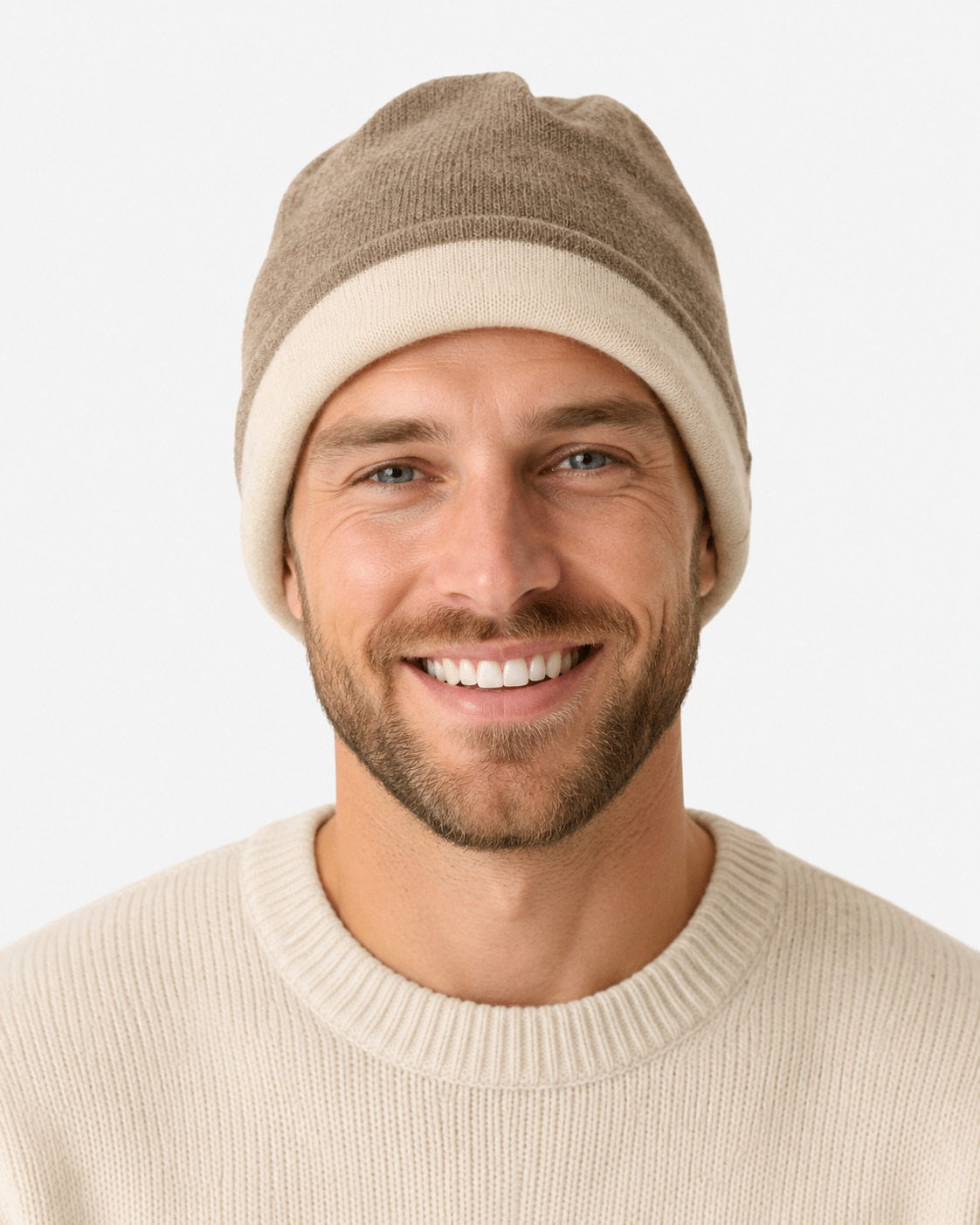 Rowan | Reversible Cashmere Knit Beanie