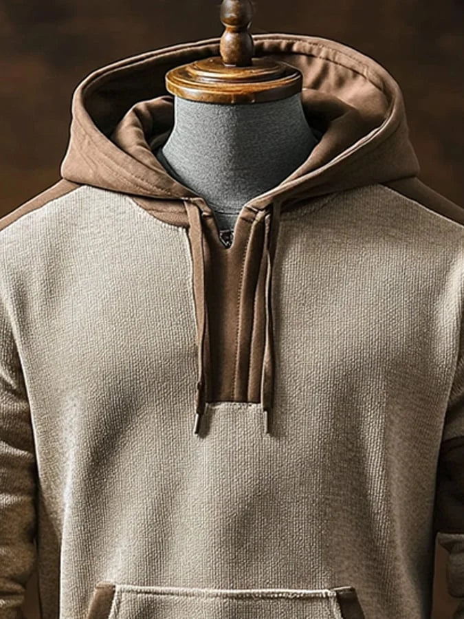 Nico | 3D Texture Hooded Casual Long-sleeved Sweatshirt