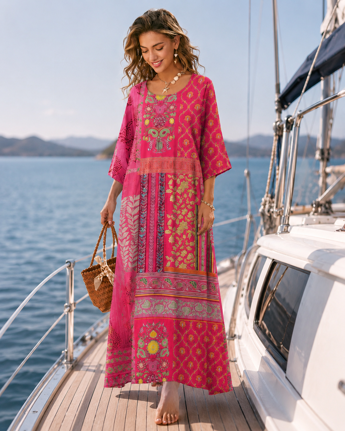 Micay | Stylish Boho Maxi Dress for Relaxed Days