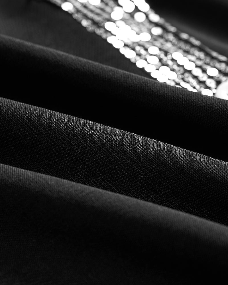 Anne | Casual Top with Sequin Details