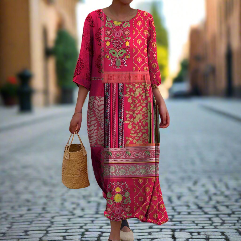 Micay | Stylish Boho Maxi Dress for Relaxed Days