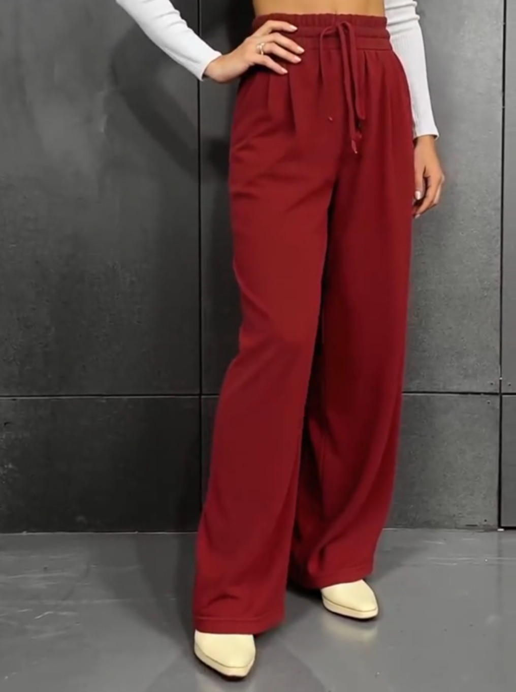 Rue | Casual Wide-leg Sweatpants