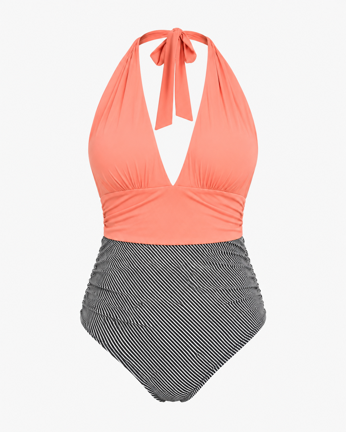 Joy | Deep V Neck One Piece Swimsuit