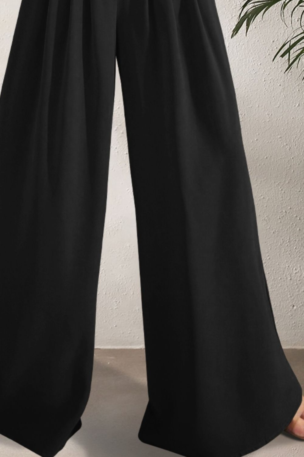 Stella | Pocketed High Waist Wide Leg Pants