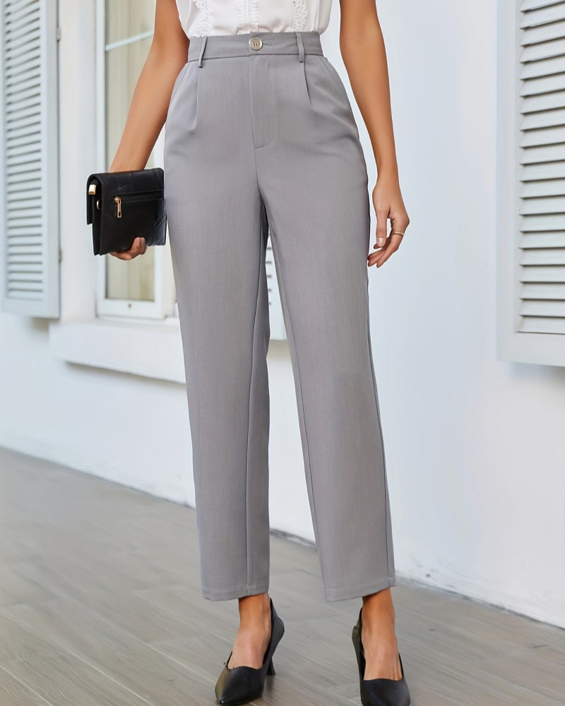 Women’s Suit Trousers with Elastic Waistband – Comfortable, Stylish & Professional