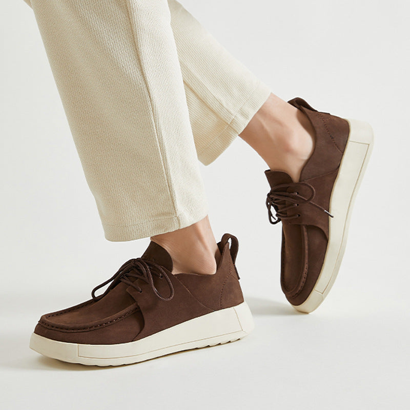 Cole | Lace-up Casual Thick-soled Shoes