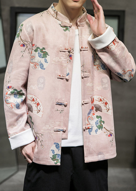 Shawn | Art Button Faux Suede Coats