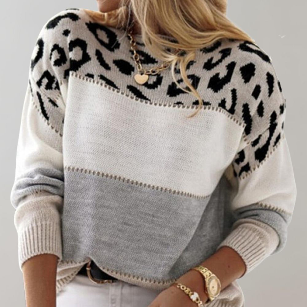 Valmont | Elegant Leopard Sweater