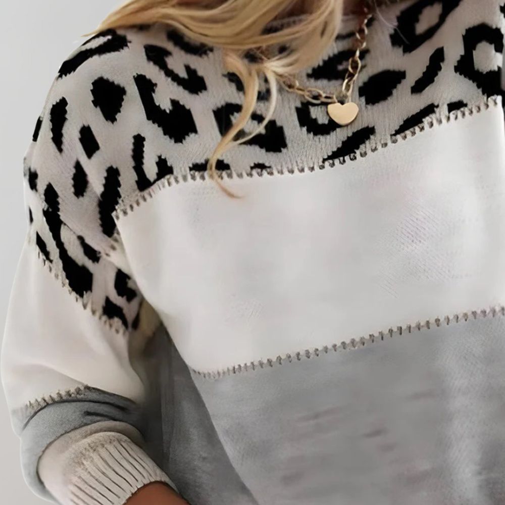 Valmont | Elegant Leopard Sweater
