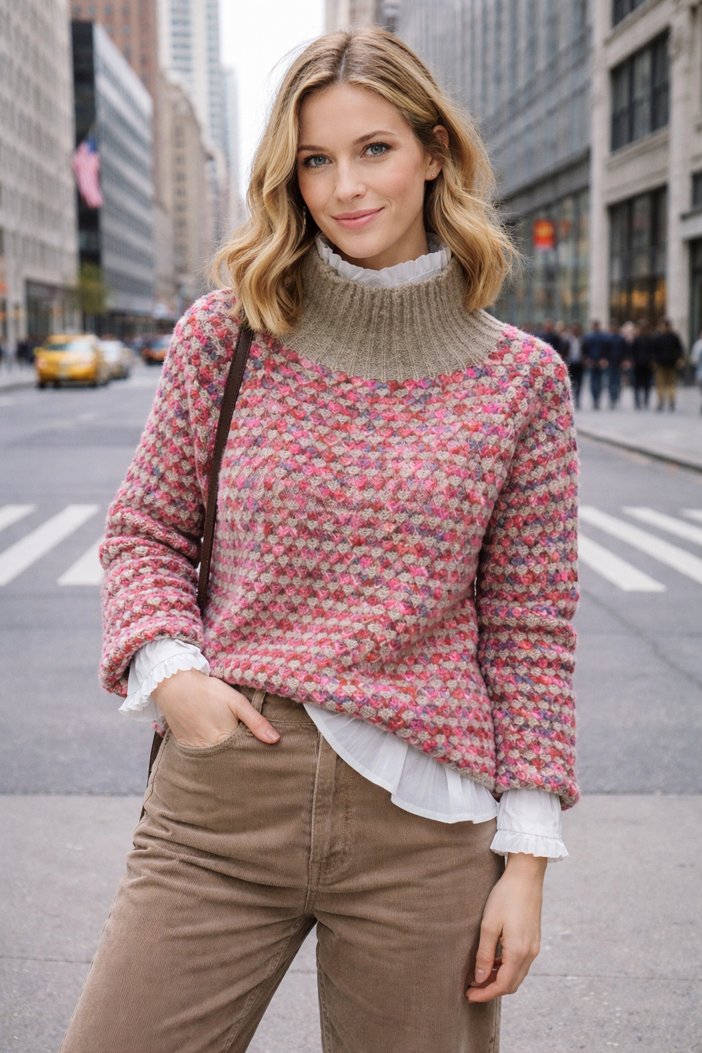 Kathy | Nordic Heritage Cardigan Made from Wool Blend