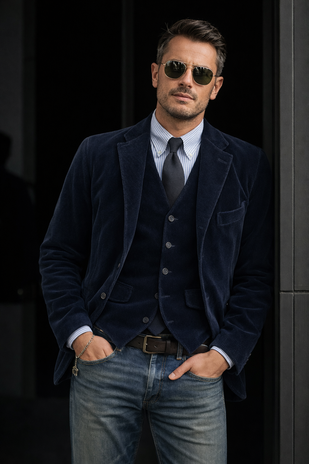 Manuel | Elegant Suit with Jacket and Vest