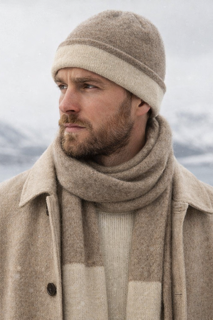 Rowan | Reversible Cashmere Knit Beanie