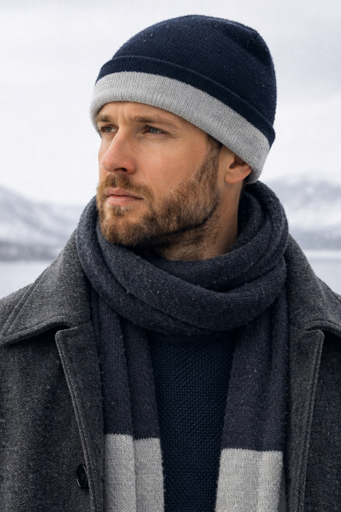 Rowan | Reversible Cashmere Knit Beanie