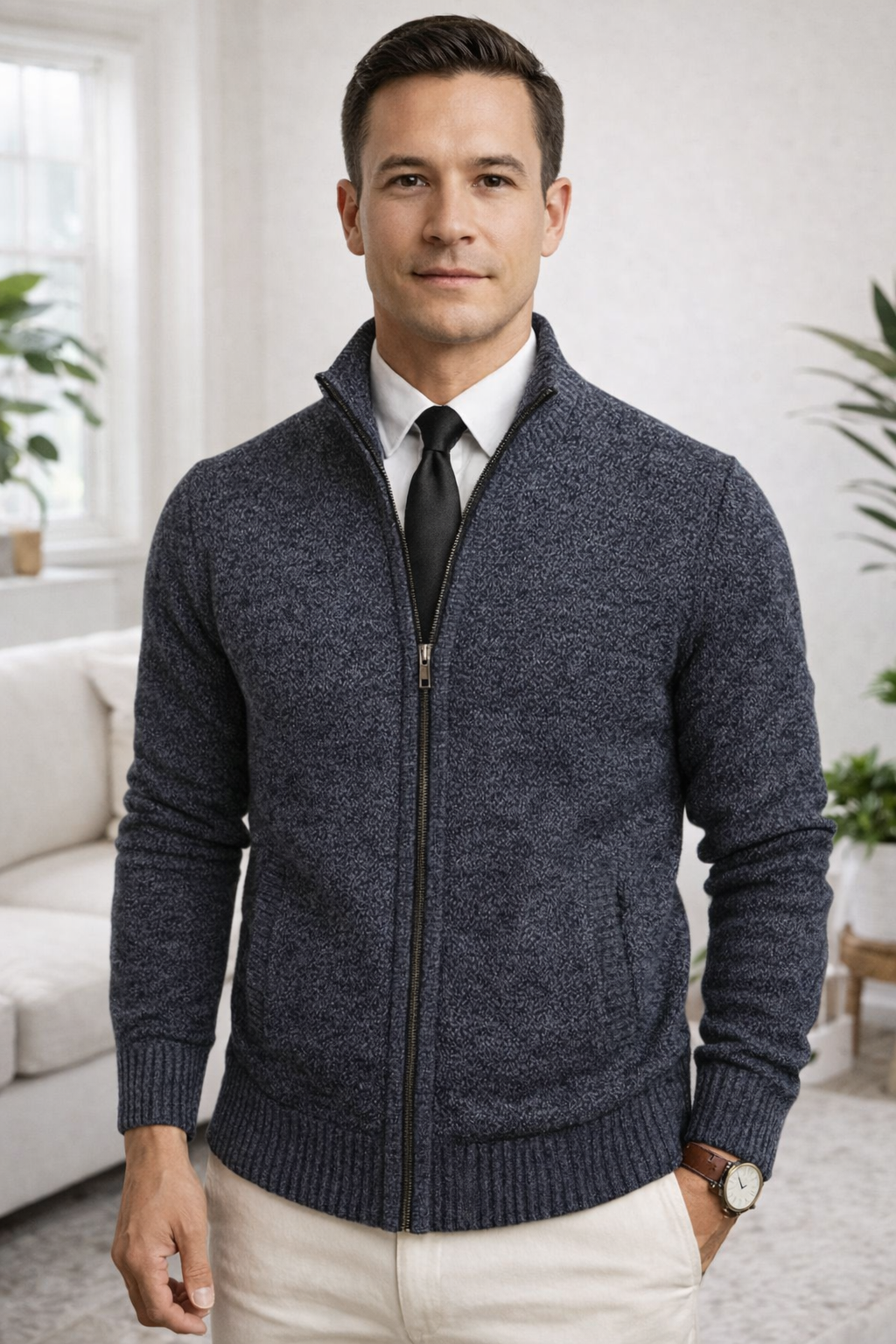 LEANDRO | MERINO WOOL CARDIGAN