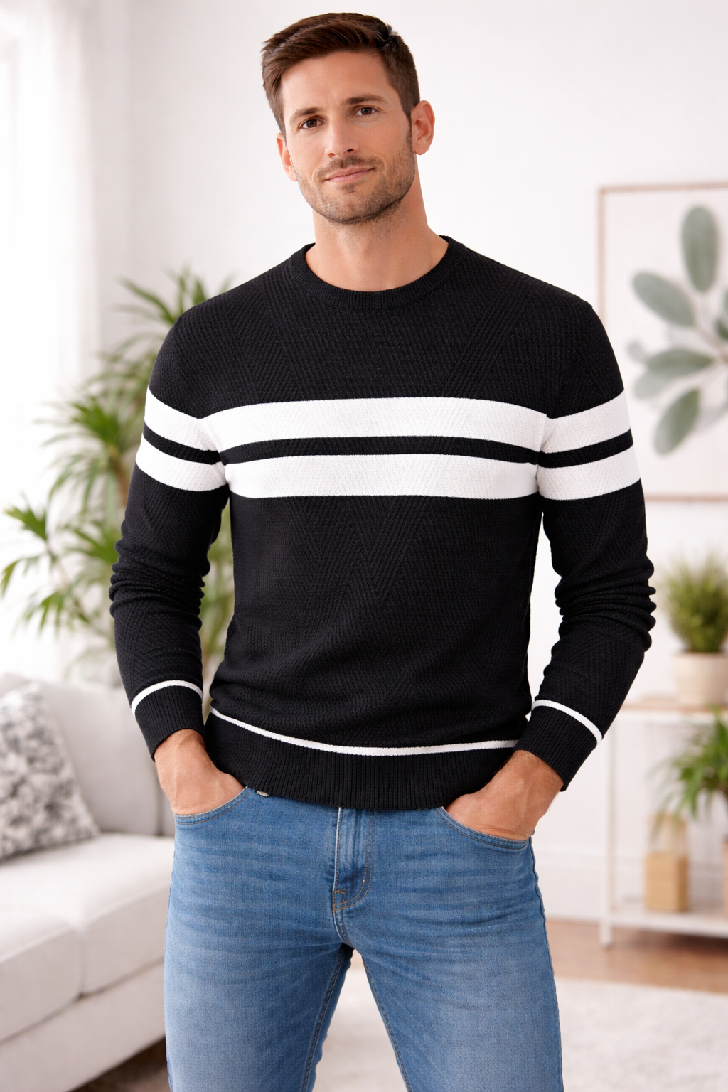 Vance | Striped Sweater