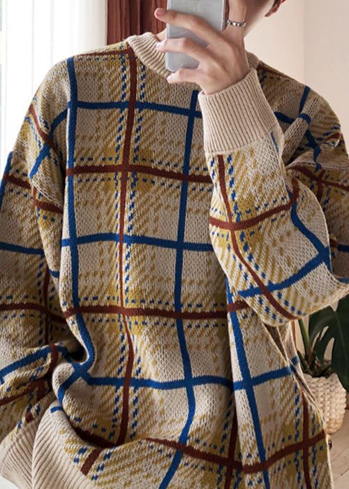 Fred | Plaid Cozy Knit Sweater