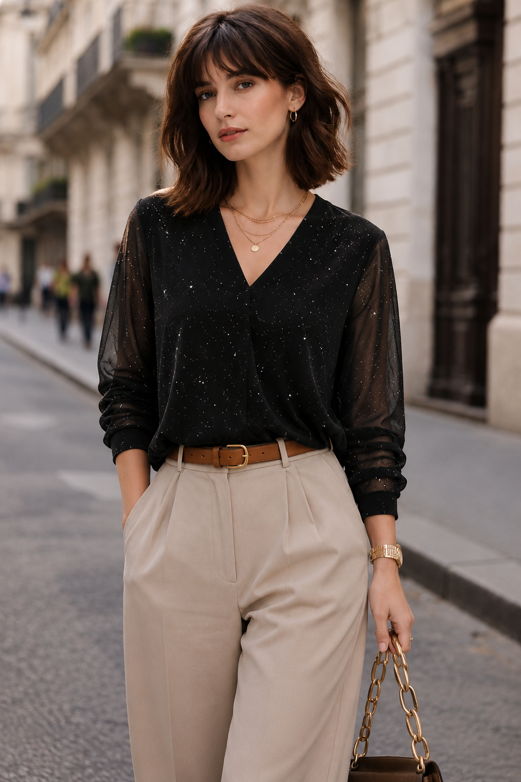 Gigi | Glitter Top