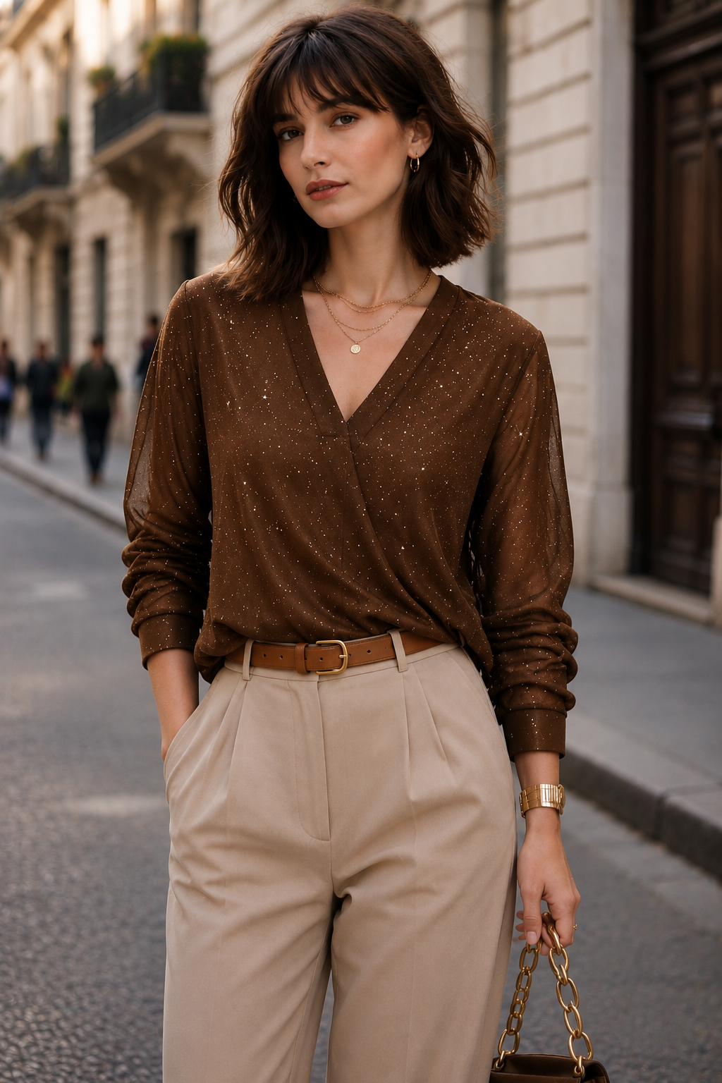 Gigi | Glitter Top