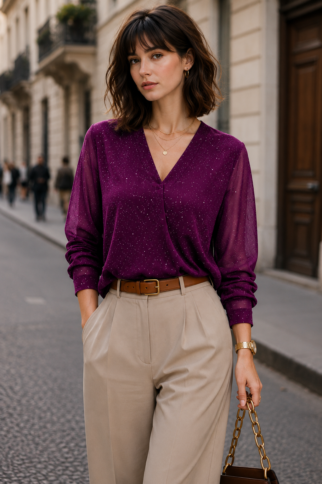 Gigi | Glitter Top