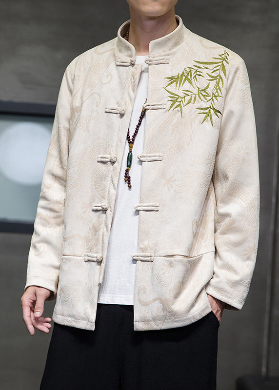 Chino | Embroideried Pocket Men's Jacket