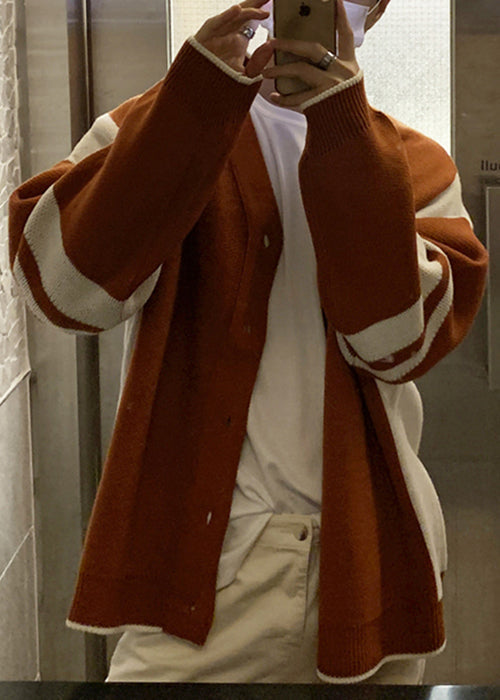 Andrew | Loose Patchwork Knitted Coat