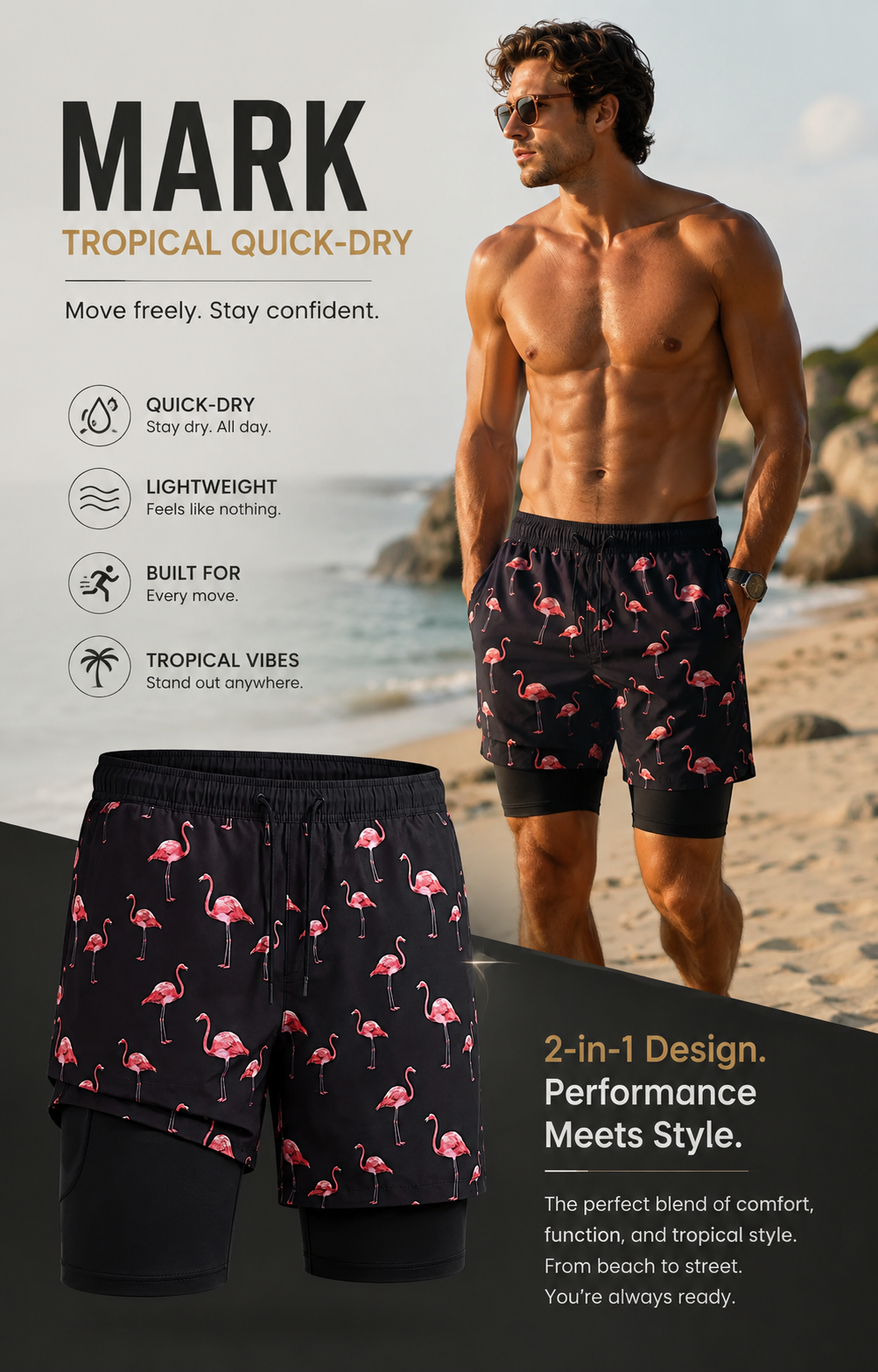 Mark | Tropical Quick-Dry