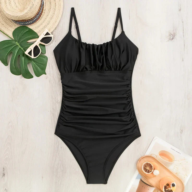 Leona | Monokini in black