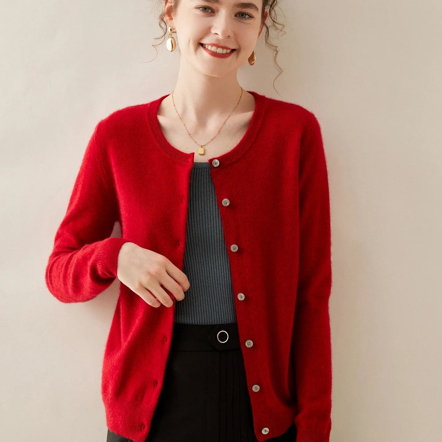 Cassey | Cashmeremix Cardigan