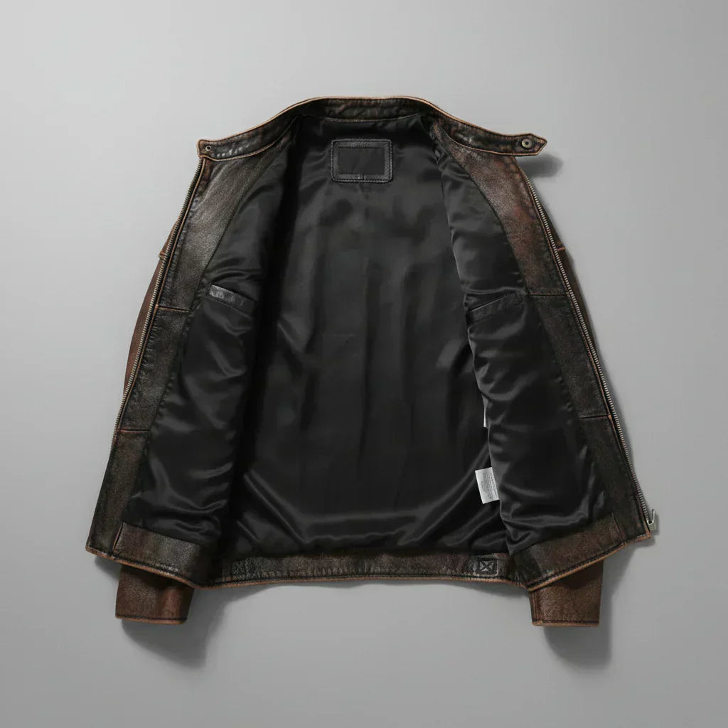 Vincent | Leather Jacket Vintage Feel
