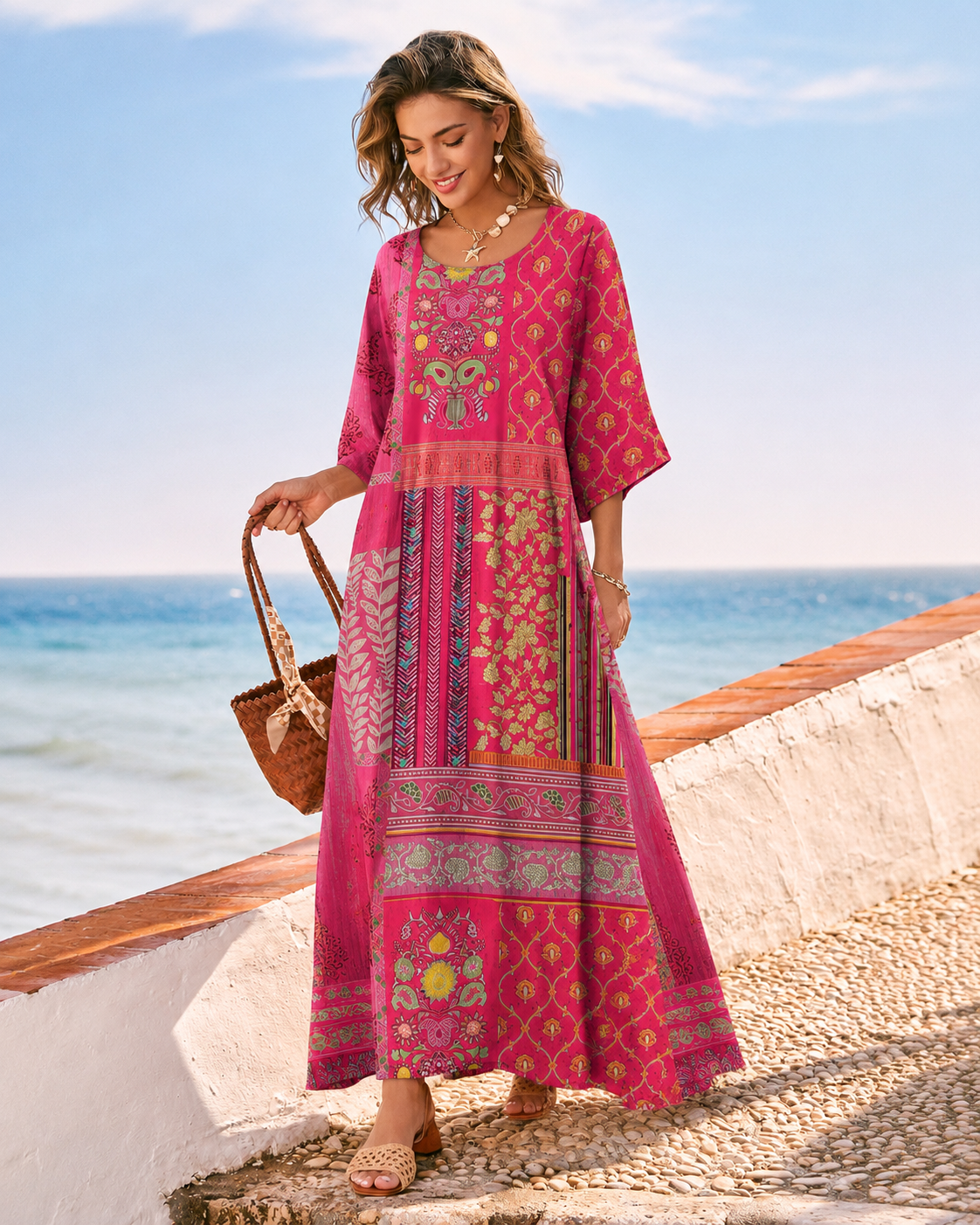 Micay | Stylish Boho Maxi Dress for Relaxed Days