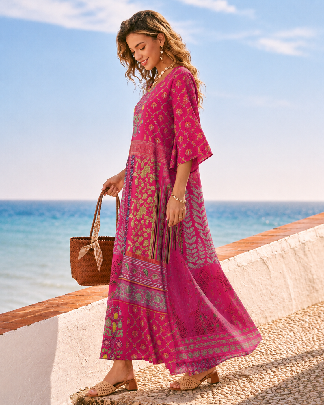 Micay | Stylish Boho Maxi Dress for Relaxed Days
