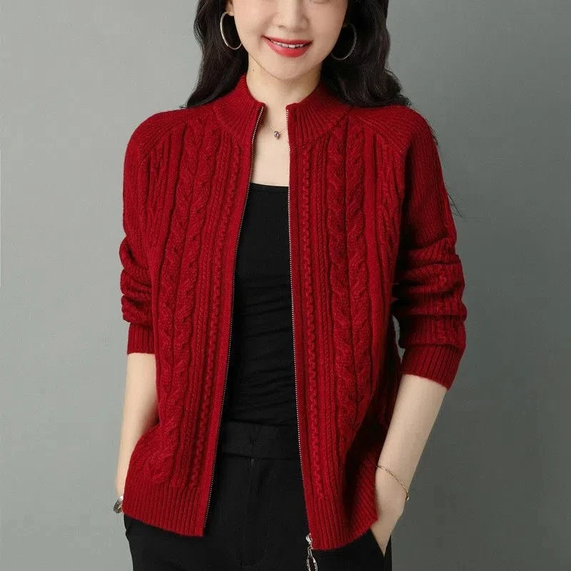 Zenobia | Vintage Solid Loose Tops Sweater