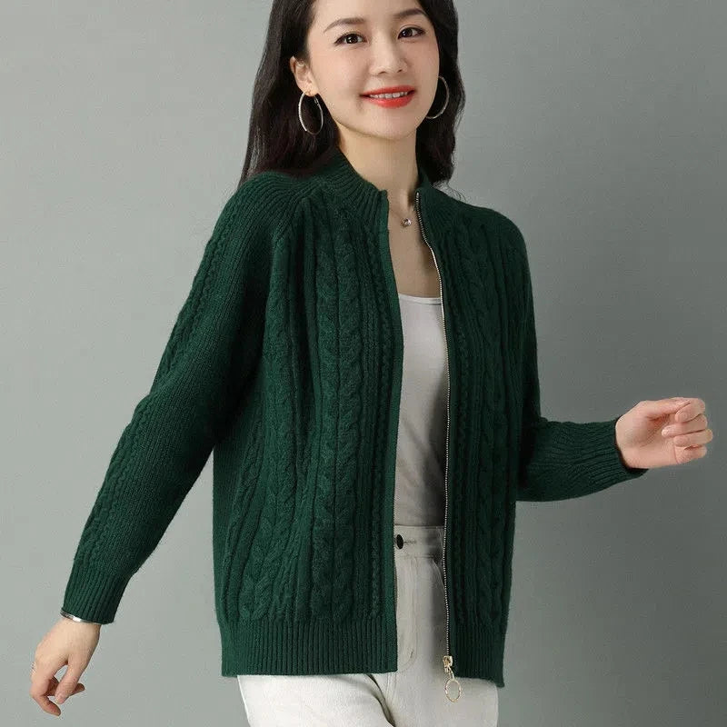 Zenobia | Vintage Solid Loose Tops Sweater