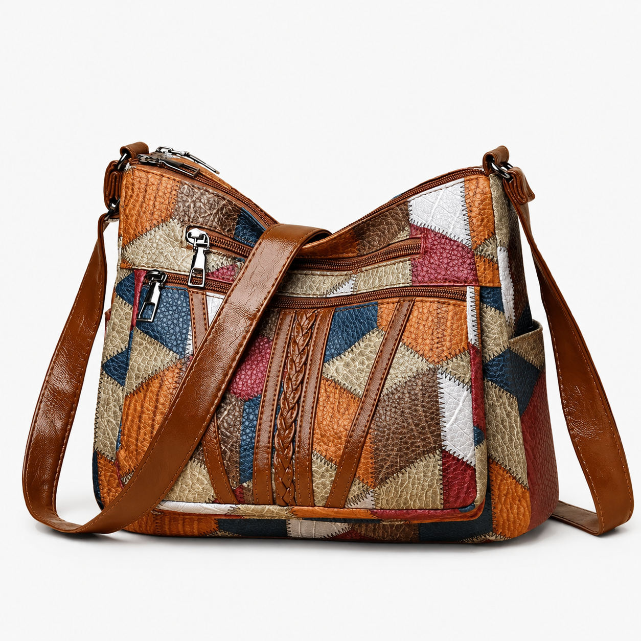 Solara | Mosaic Leather Bag