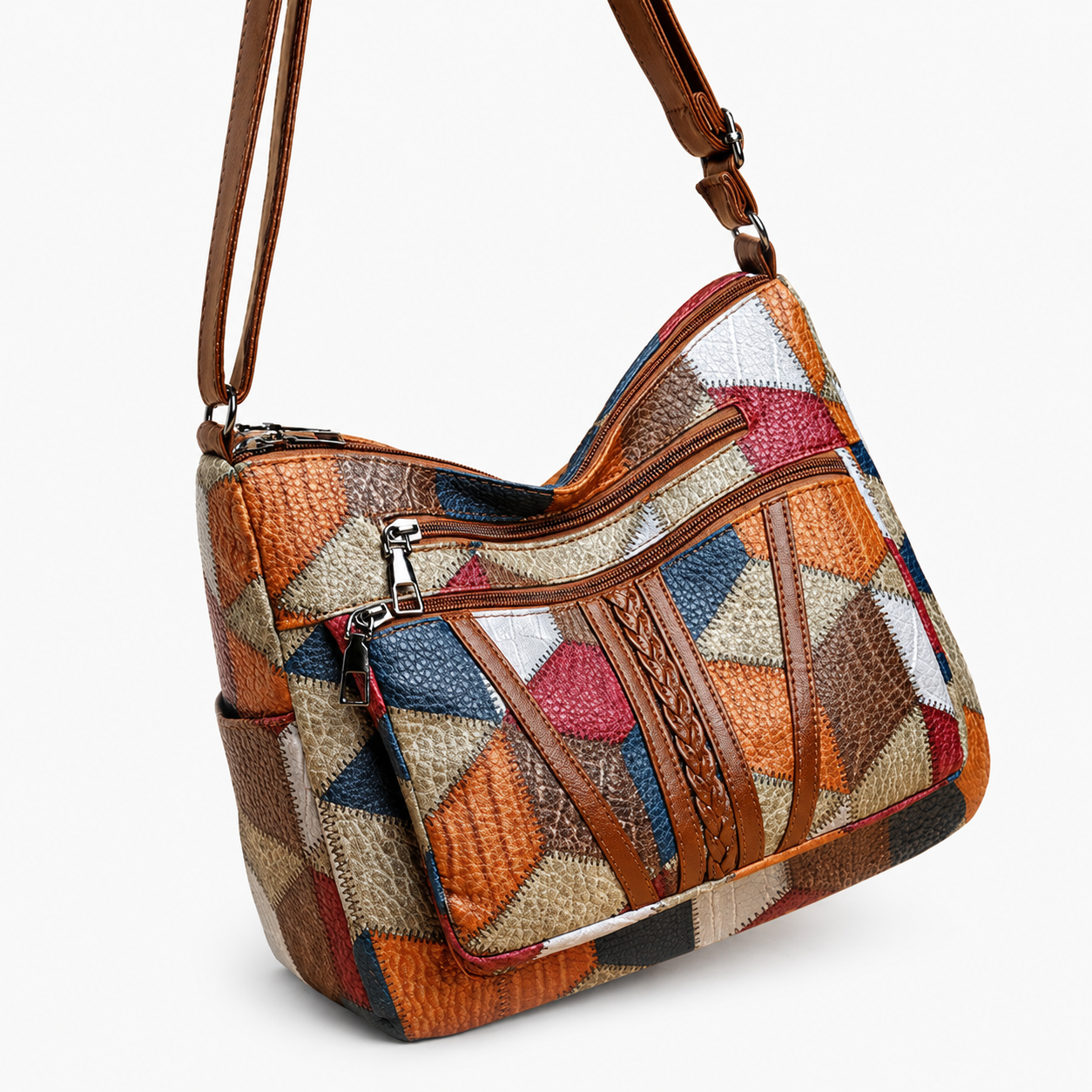 Solara | Mosaic Leather Bag