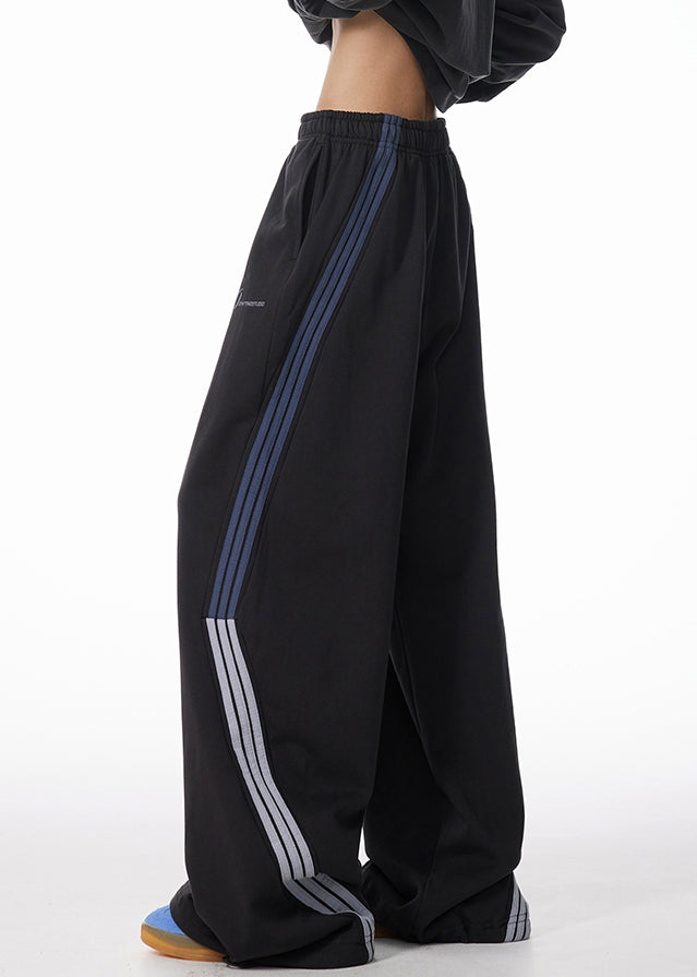 Paolo | Striped Warm Fleece Pants