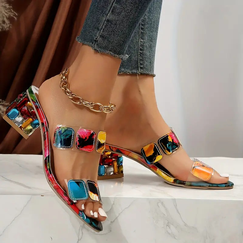 Denise | Multicolored Sandals