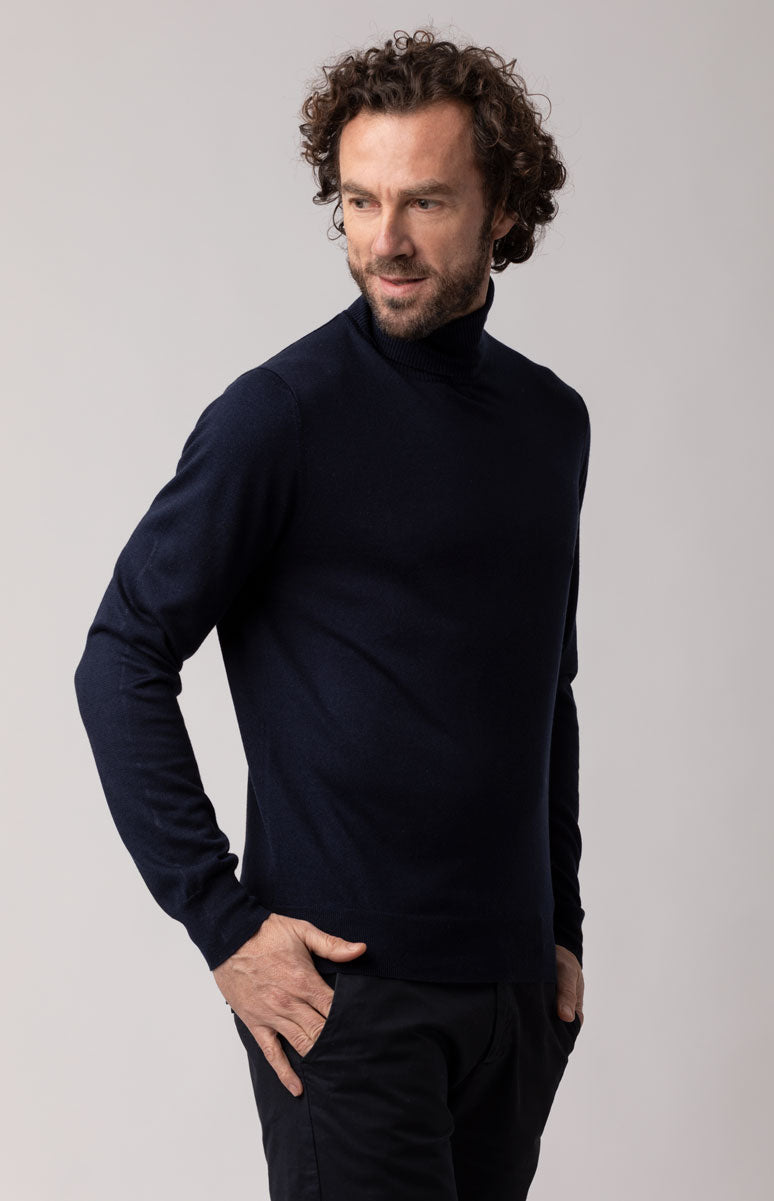 Lawrence | Silk and Cashmere Turtleneck