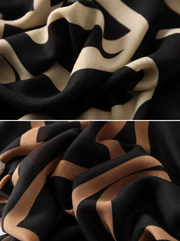 Madison | Printed Stylish Sun-Proof Silk Scarf
