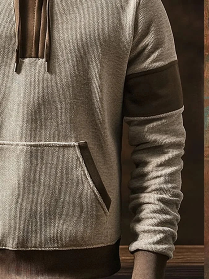 Nico | 3D Texture Hooded Casual Long-sleeved Sweatshirt