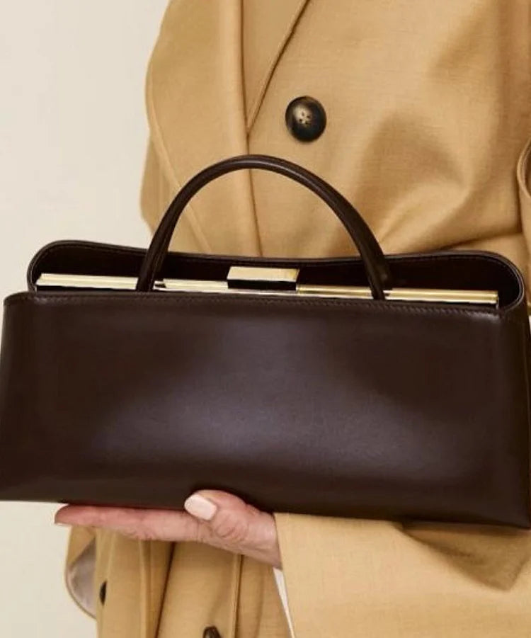 Luna | Elegant Multi-layer Faux Leather Shoulder Handbag