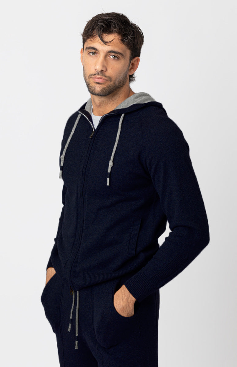 Lance | Cotton and Cashmere Hoodie