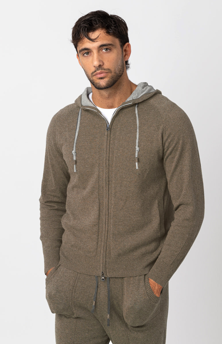 Lance | Cotton and Cashmere Hoodie