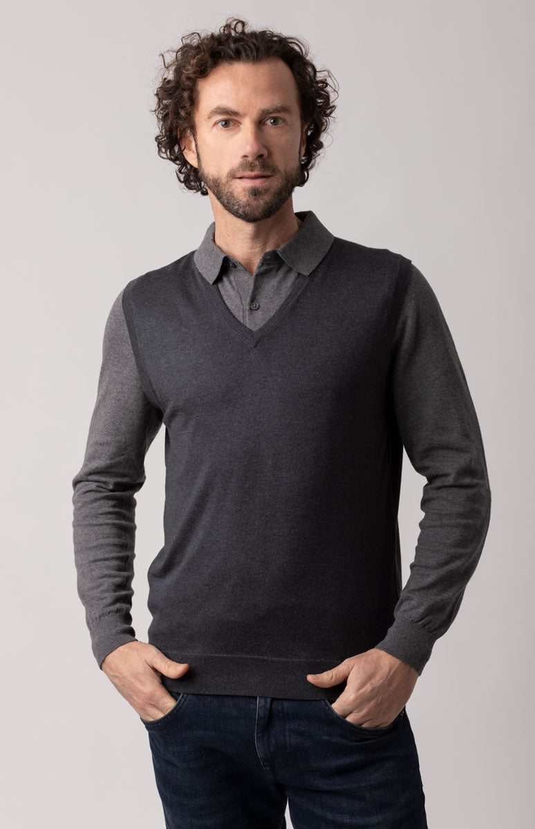 Gill | Silk-Cashmere Gilet