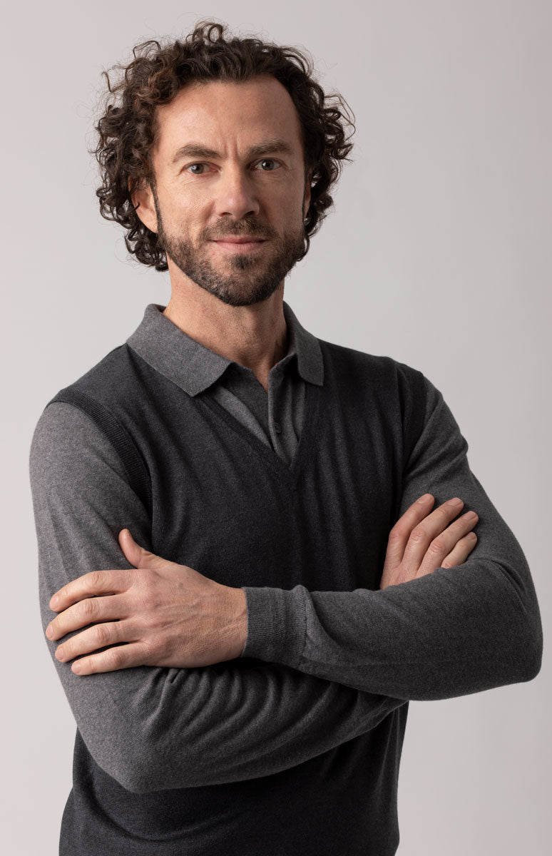 Gill | Silk-Cashmere Gilet