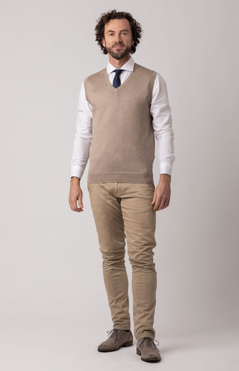 Gill | Silk-Cashmere Gilet