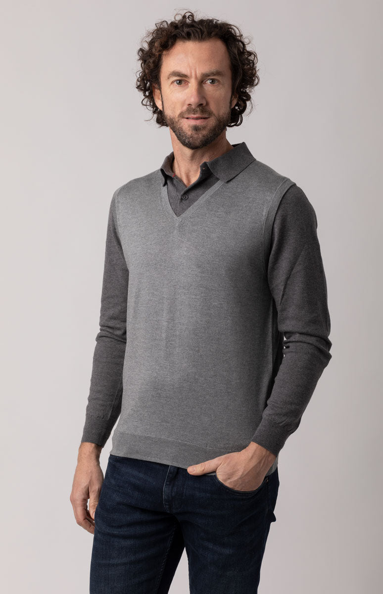 Gill | Silk-Cashmere Gilet