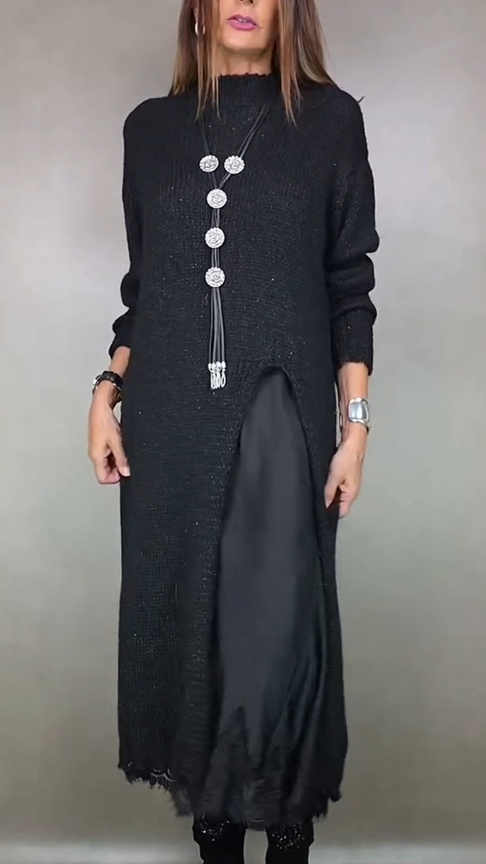 Jesika | Stylish Long Sweater Dress