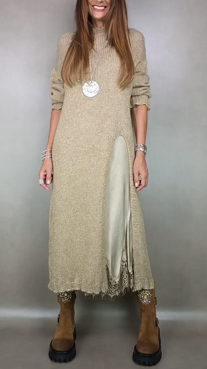 Jesika | Stylish Long Sweater Dress